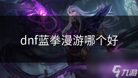 _漫游蓝拳剑魂哪个好玩_dnf漫游和蓝拳谁好玩