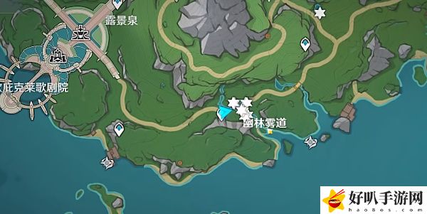 《原神》湖光铃兰在幽林雾道分布位置