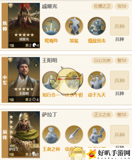 世界启元S5赛季王阳明如何配队