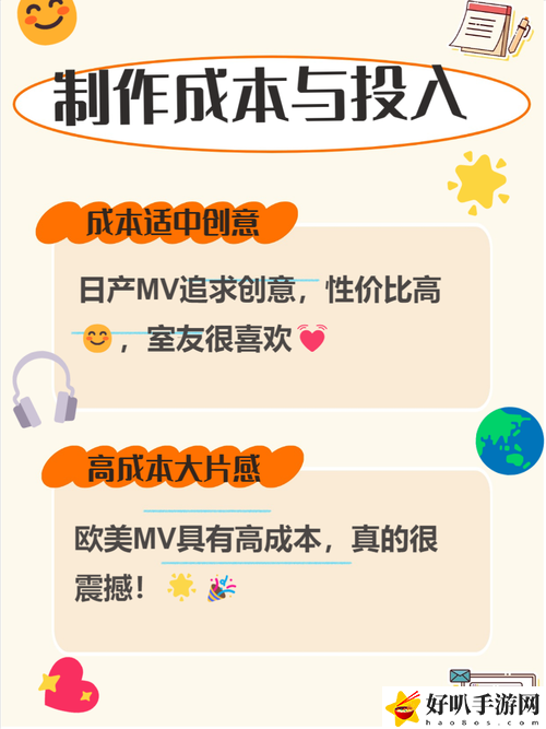 日本MV与欧美MV的区别