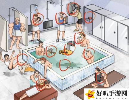 疯狂梗传澡堂欢乐多通关攻略