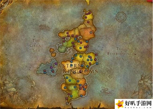魔兽世界万圣节糖果位置分布图：稀有道具获取方式