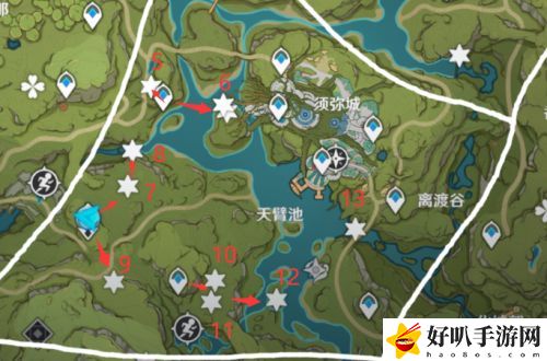 原神兰那罗位置大全：游戏中最佳角色选择