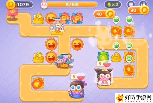 保卫萝卜4白萝卜传奇第14关攻略