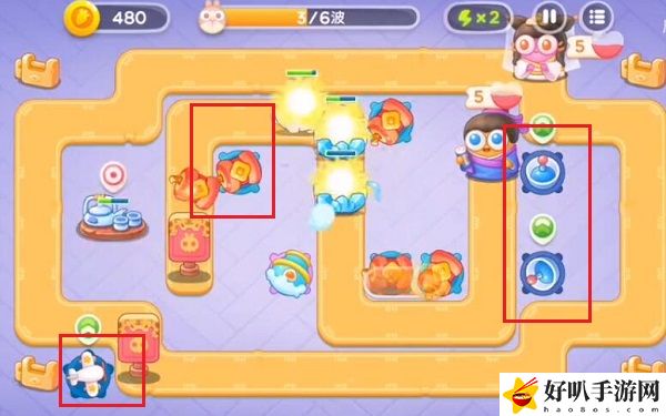 保卫萝卜4白萝卜传奇第11关攻略