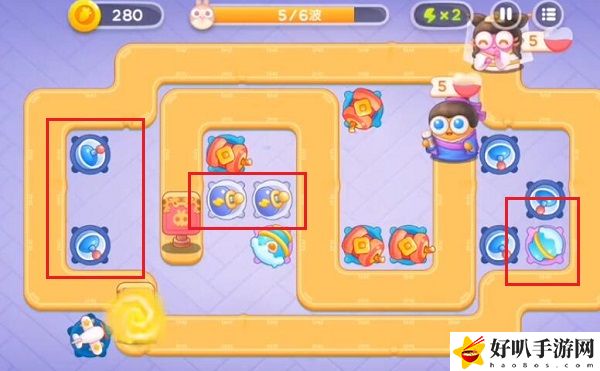 保卫萝卜4白萝卜传奇第11关攻略