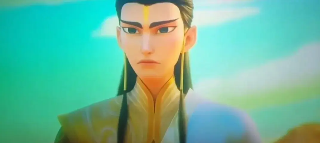 哪吒小鹿_哪吒闹海小鹿_