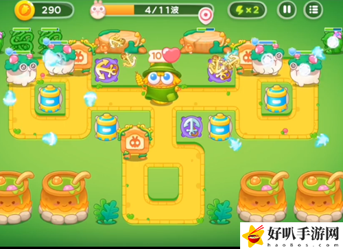 保卫萝卜4绿野奇缘第23关通关攻略：游戏流畅度的优化设置