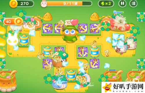 保卫萝卜4绿野奇缘第23关通关攻略：游戏流畅度的优化设置