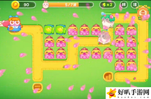 保卫萝卜4绿野奇缘第43关通关攻略：游戏资源最佳使用