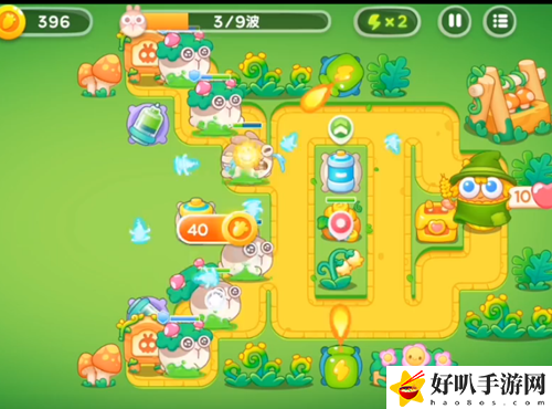保卫萝卜4绿野奇缘第22关通关攻略：精准瞄准敌人的弱点