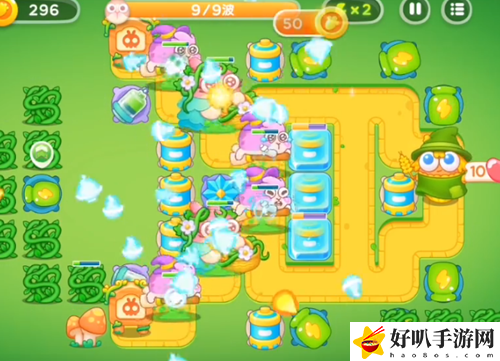 保卫萝卜4绿野奇缘第22关通关攻略：精准瞄准敌人的弱点