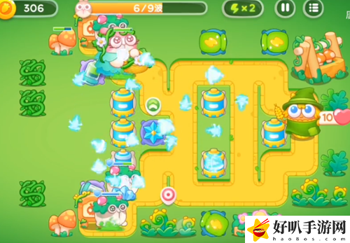 保卫萝卜4绿野奇缘第22关通关攻略：精准瞄准敌人的弱点