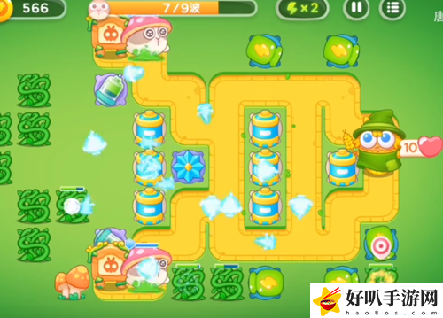 保卫萝卜4绿野奇缘第22关通关攻略：精准瞄准敌人的弱点